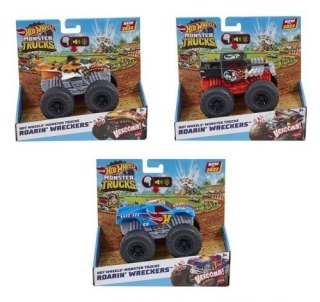 Samochód Monster Trucks 1:43, światło i dźwięk Hot Wheels (HDX60)