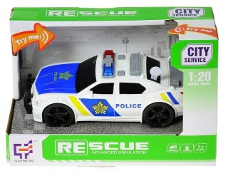 Samochód policyjny ze światłem i dźwiękiem Adar (565791)