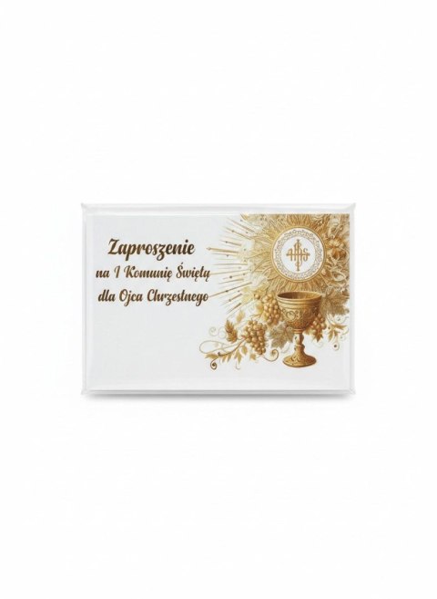 Zaproszenie Komunia Agamis
