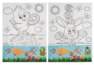 Zestaw kreatywny dla dzieci Płótno Wielkanocne 20x15cm Grafix (094397)