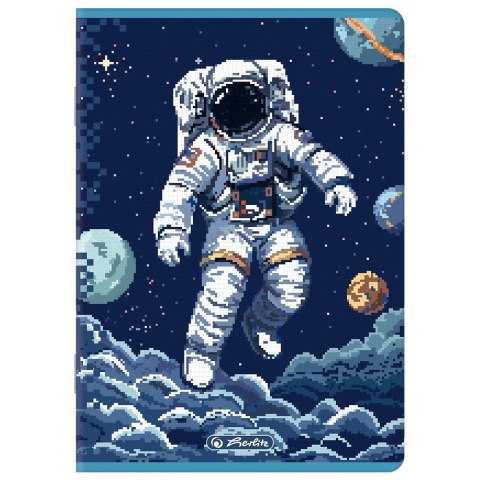 Zeszyt A5 PREMIUM PIXEL FUN 16k. 70g linia podwójna kolorowa Herlitz (400207498)