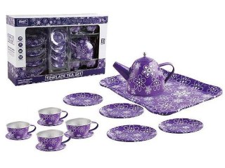 Artykuły kuchenne zestaw do herbaty metalowy Adar (631342)