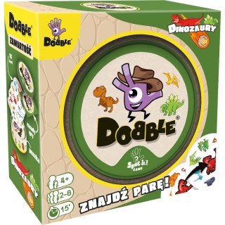 Gra strategiczna Dobble Dinozaury Rebel (3558380128328)