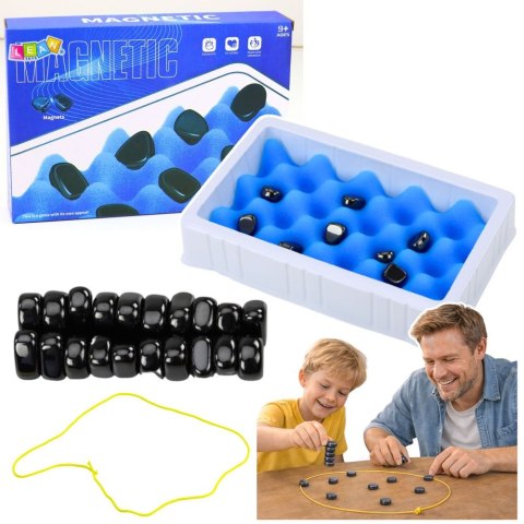 Gra zręcznościowa kamienie magnetyczne 40 el. Lean (30614)