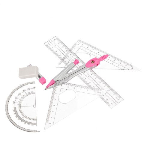 Komplet geometryczny 7 el. Starpak (559667)