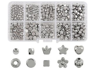 Koraliki dla dziewczynki do nawlekania, do tworzenia bransoletek Adar (632530)