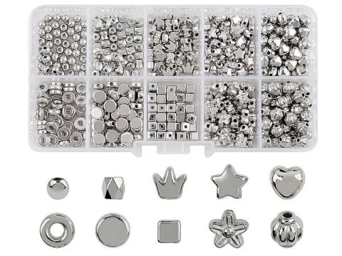 Koraliki dla dziewczynki do nawlekania, do tworzenia bransoletek Adar (632530)