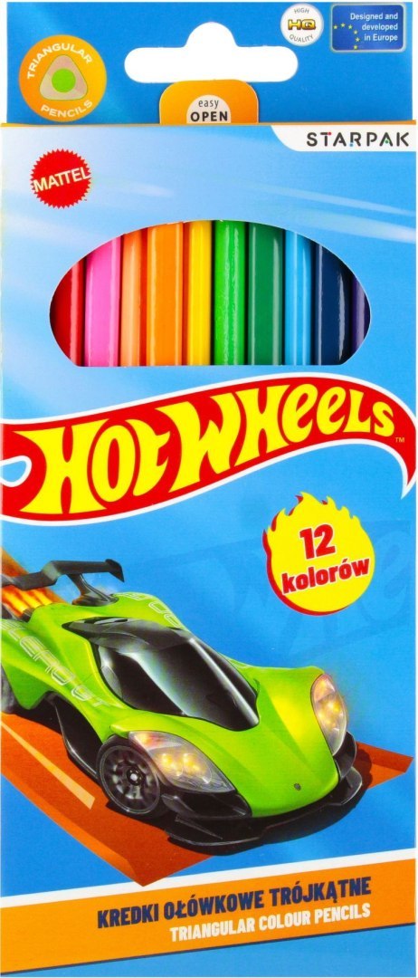 Kredki ołówkowe 12 kol. Starpak (553671)