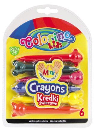 Kredki świecowe 6 kol. Patio (33022)