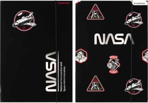 Teczka kartonowa na gumkę Nasa A4 mix Starpak (559721)