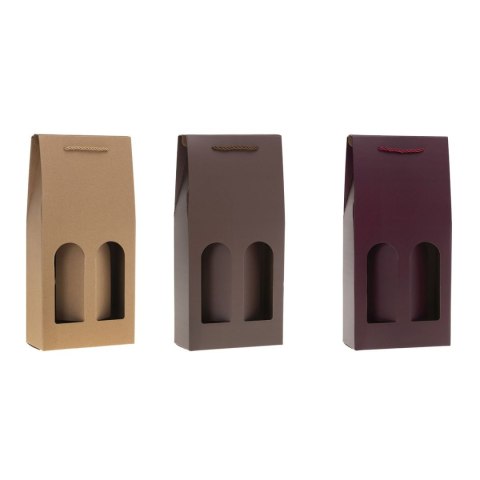 Torba prezentowa [mm:] 190x390x 90 Rozette (Torebka BB double bottle(18x39x9))