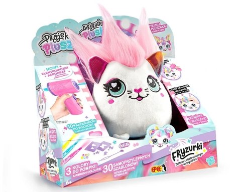 Zestaw kreatywny dla dzieci Projekt plusz fryzurki Zestaw z elektronicznym aerografem Epee (EP60321)