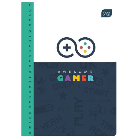 Zeszyt A5 32k. 70g krata Interdruk (ZE32KF#)