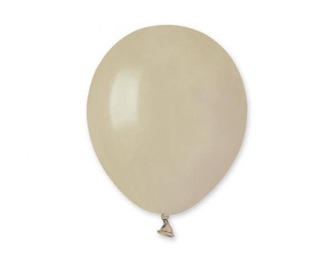 Balon gumowy pastel 100 szt. LATTE 5cal Godan (A50/84)