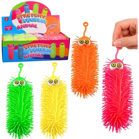 Gniotek Sensoryczny Do Odbijania Ściskania Stworek Z Frędzlami Świecący LED Lean (28181)