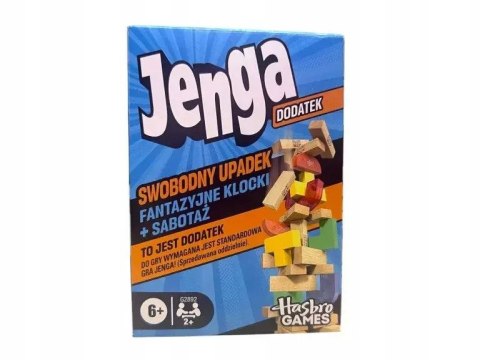 Gra zręcznościowa Jenga dodatek EXPANSION DOWNFALL Hasbro (G2892)