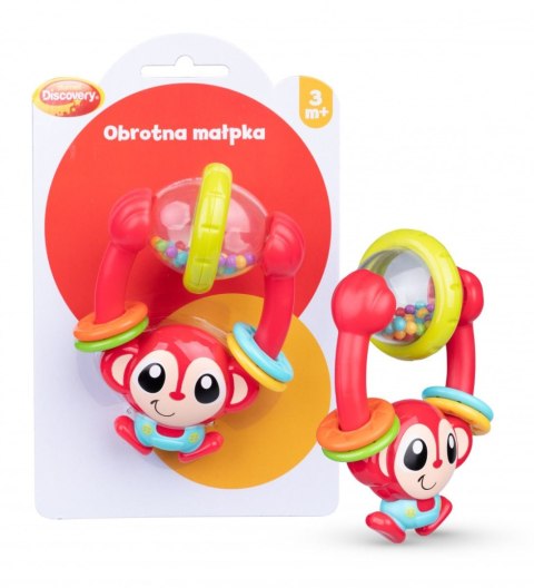 Grzechotka OBROTNY MAŁPKA Discovery (DD45440)