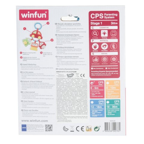 Grzechotka autko z kluczykami Smily Play (000628)