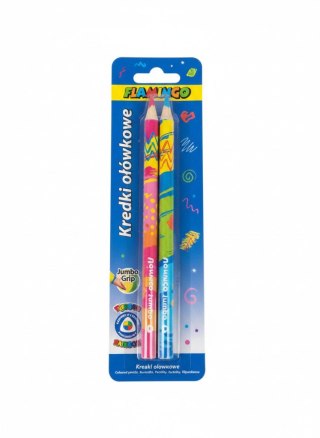 Kredki Jumbo Tęczowe 4kol
