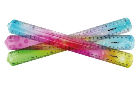 Linijka plastikowa 30cm Flamingo (FLKR972277)