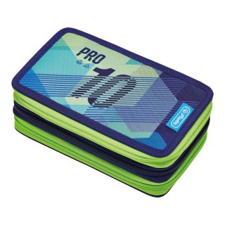 Piórnik Potrójny Green Goal 50038787 Herlitz (300001449)