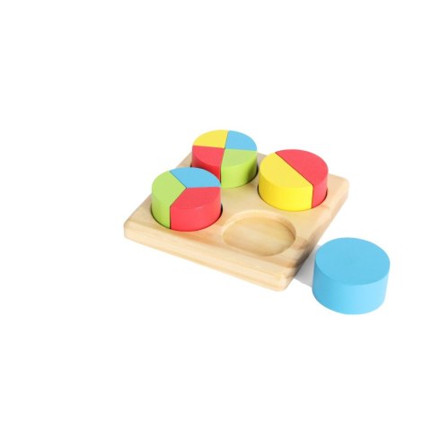 Zabawka edukacyjna drewniana inteligencja 4w1 Smily Play (AC7620 AN01)