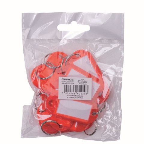 Zawieszka Na Klucze czerwone Office Products (19115212-04)