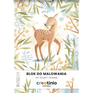 Blok rysunkowy A4 biały 120g 20k Top 2000 (400176686)