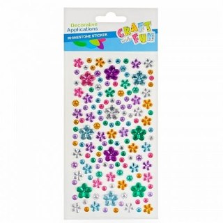 Kryształki Samoprzylepne mix Craft with Fun (382478)