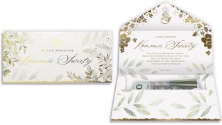 Pamiątka z komunii świętej Komunia Koperta Gold-15 (5907195305697)