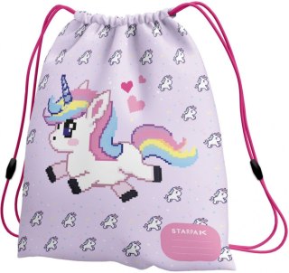 Worek na buty Pixel unicorn Starpak (576216)