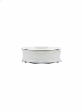 Wstążka SZYFON 25x25 [mm x m] biała Partydeco (TSZB25-008)