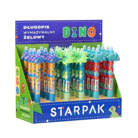 Długopis Ścieralny wkład niebieski 0,7mm Starpak (552674)