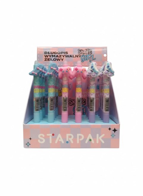 Długopis wymazywalny Ścieralny wkład niebieski 0,7mm Starpak (552676)