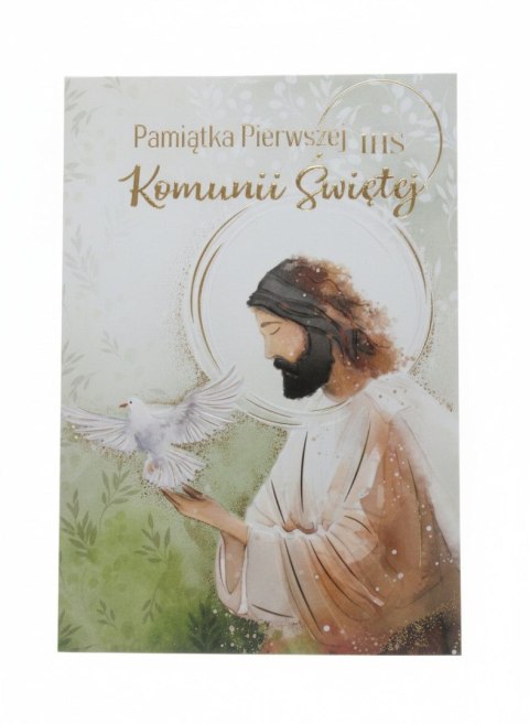 Kartka składana A5 A5 KOMUNIA JEZUS Henry (5905701485918)