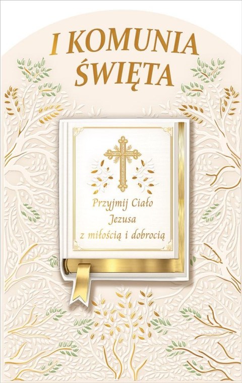 Kartka składana komunia Ab Card (AB+)