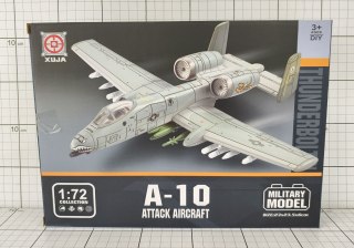 Klocki konstrukcyjne samolot A-10 1:72 Dromader (130-1364574)