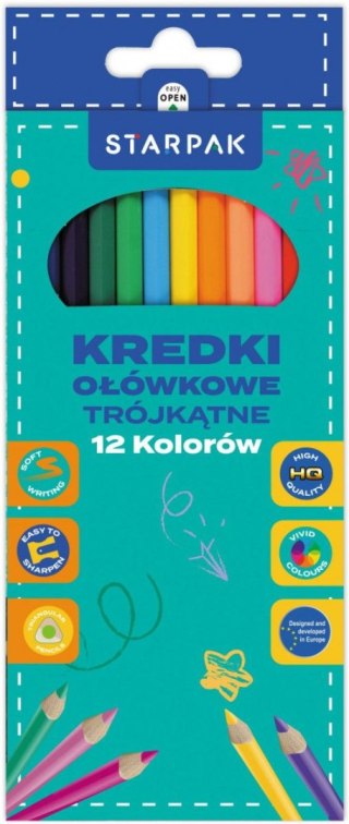 Kredki ołówkowe 12 kol. Starpak (580596)
