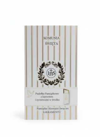 Książeczka pamiątkowa z komunii Komunia Pudełko pamiątkowe DL Henry (5908451984298)