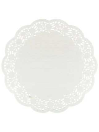Serwetki dekoracyjne 12 szt. biały papier [mm:] 360x360 Arpex (DE0863F)