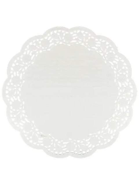 Serwetki dekoracyjne 12 szt. biały papier [mm:] 360x360 Arpex (DE0863F)