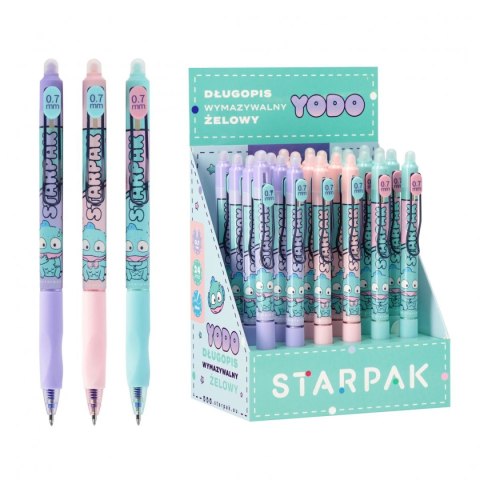 Długopis wymazywalny Ścieralny wkład niebieski 0,5mm Starpak (552675)