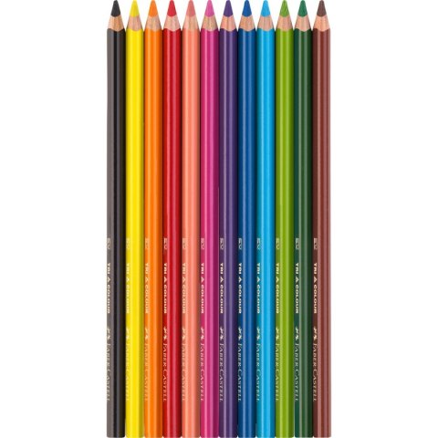 Kredki ołówkowe Ergonomics 24 kol. Faber Castell (116544 FC)
