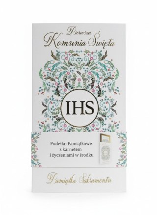 Książeczka pamiątkowa z komunii Komunia Pudełko pamiątkowe DL Henry (5908451984274)