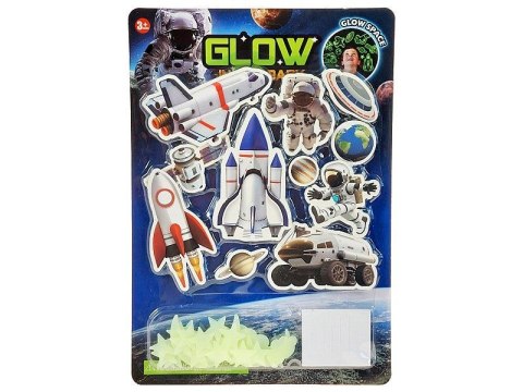 Naklejka ścienna fluo kosmos Adar (622425)