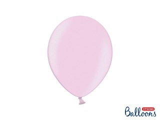 Balon gumowy Metallic Candy Pink 1op/100sztuk metalizowany 100 szt różowy 270mm Strong Baloons (SB12M-081)