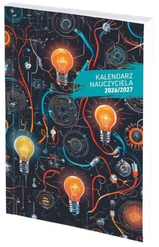 Kalendarz nauczyciela książkowy (terminarz) PCV bezbarwny Energia A5 143mm x 204mm Wokół Nas (A5TN078B)