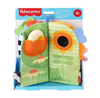 Książeczka edukacyjna Miękka książeczka sensoryczna - Pory roku Fisher Price (JKP53)
