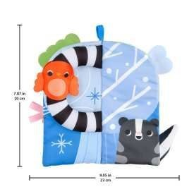 Książeczka edukacyjna Miękka książeczka sensoryczna - Pory roku Fisher Price (JKP53)