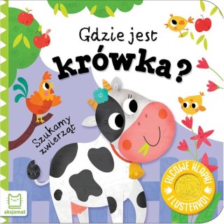 Książka dla dzieci Gdzie jest krówka? Aksjomat